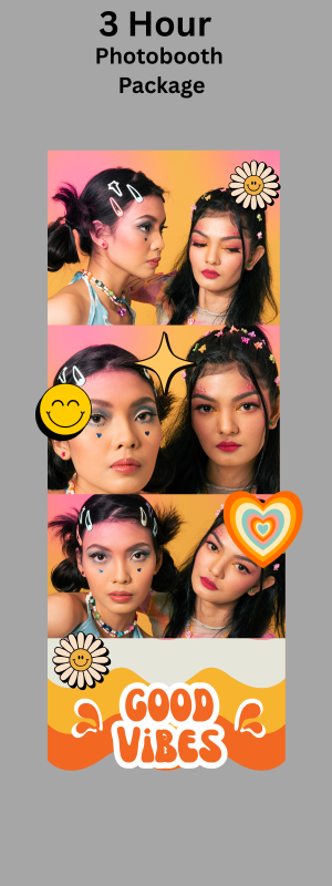 4 Hour Photo Booth Package ( Most Popular )